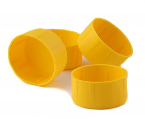 yellow end tube caps for sale